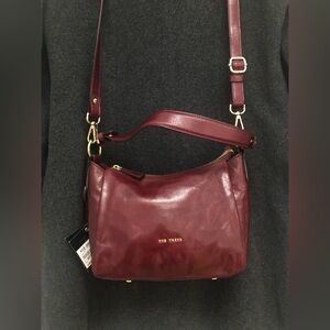 The Trend leather bag made in Italy BNWT